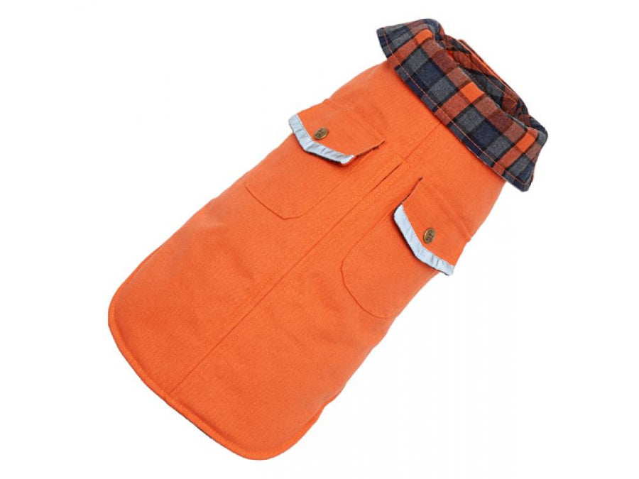 Orange Field Coat