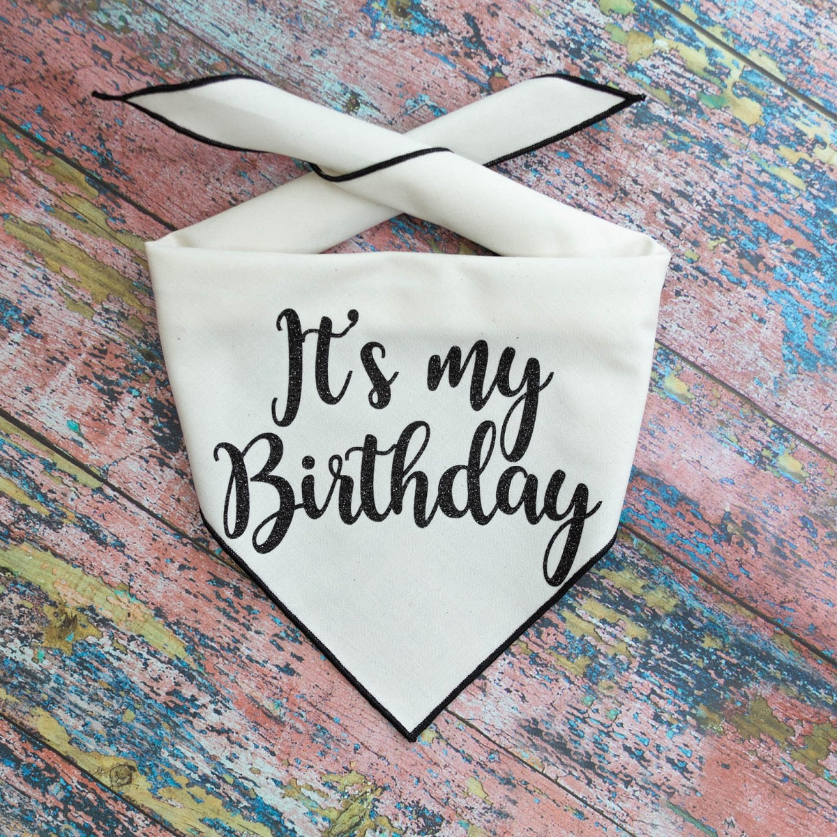 Organic Cotton Birthday Bandana HT Animal Supply