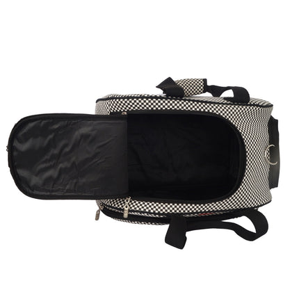 Organic Woven Cotton Checkerbarc Carrier