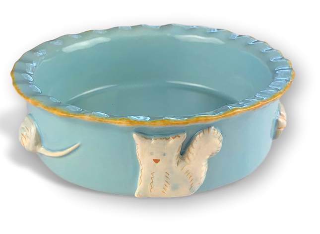 Cat Bowl - Sky Blue