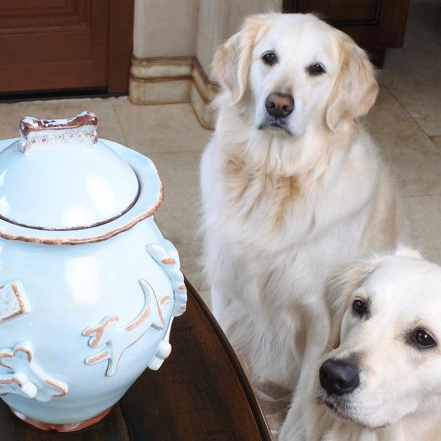 Dog Treat Jar - Green