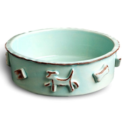 Dog Food/Water bowl - Baby Blue