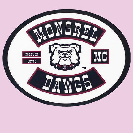 Mongrel Dawgs MC Logo dog shirt