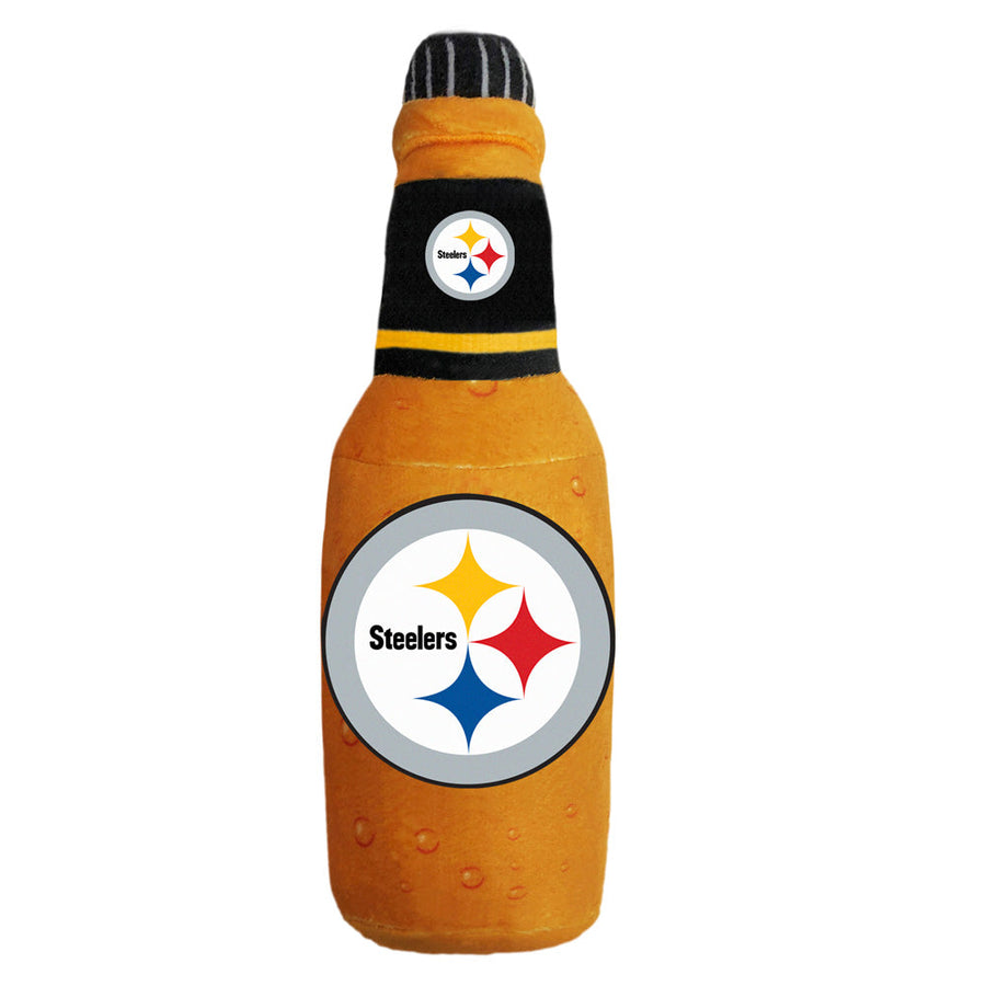Pittsburgh Steelers Beer Bottle Toy by Pets First