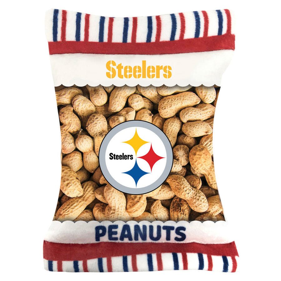Pittsburgh Steelers Peanut Bag Toy by Pets First