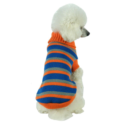 Heavy Cable Knit Fashion Dog Sweater