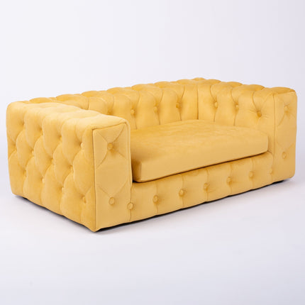 The Royal Luxury Pet Bed in Yellow