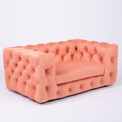 The Glamour Luxury Pet Bed in Pink