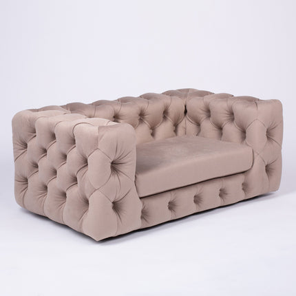 The Glamour Luxury Pet Bed in Pink