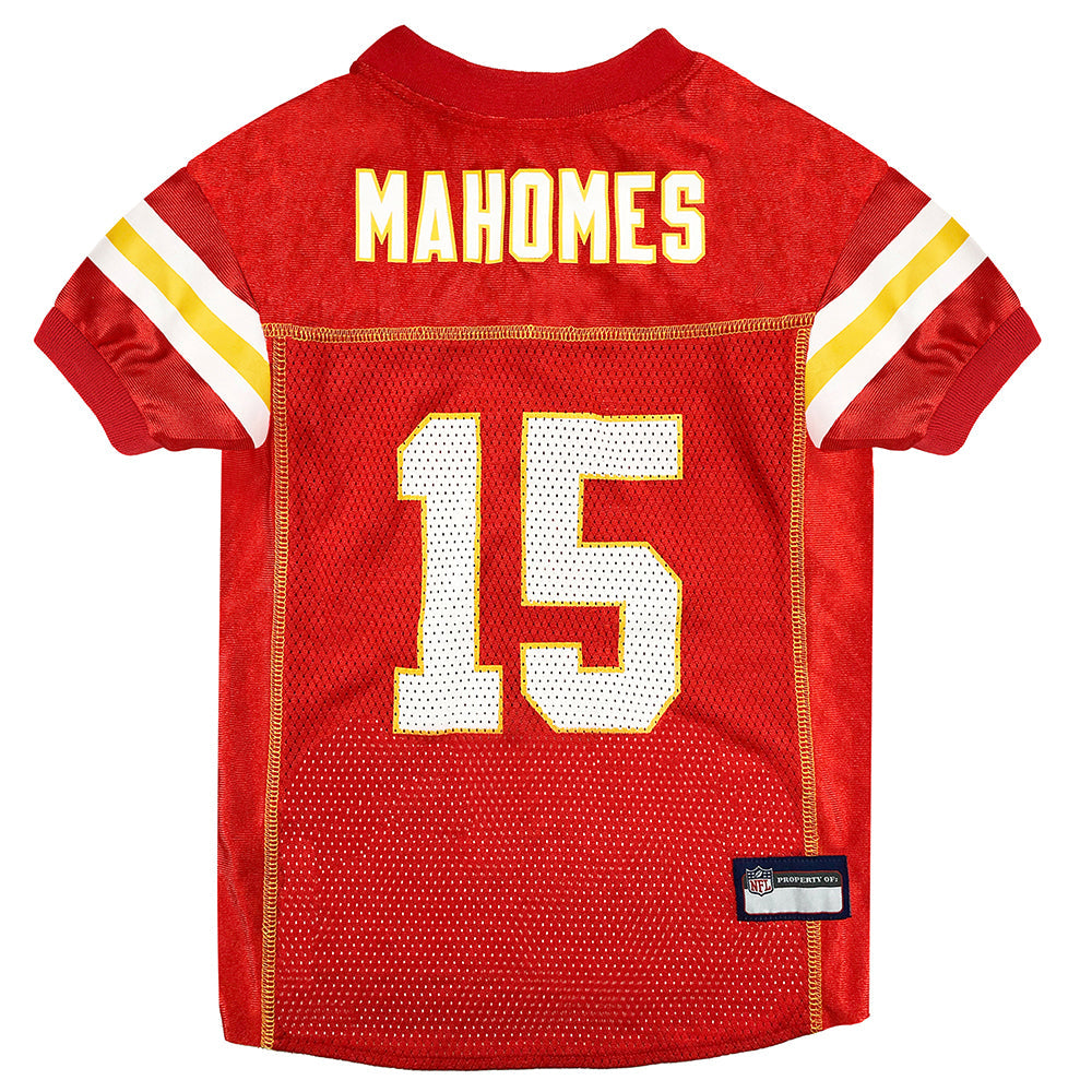 Patrick Mahomes Kansas City Chiefs Mesh NFL Jerseys by Pets First