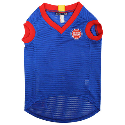 Detroit Pistons Mesh Basketball Jersey by Pets First