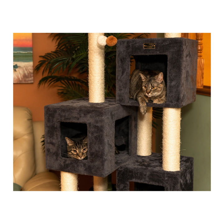 Giant Cat Tower for Multiple Cats A8104