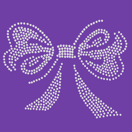 Bow (Rhinestones) - Women's T-shirt