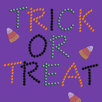 Trick or Treat with Candy Corn - Women's T-shirt