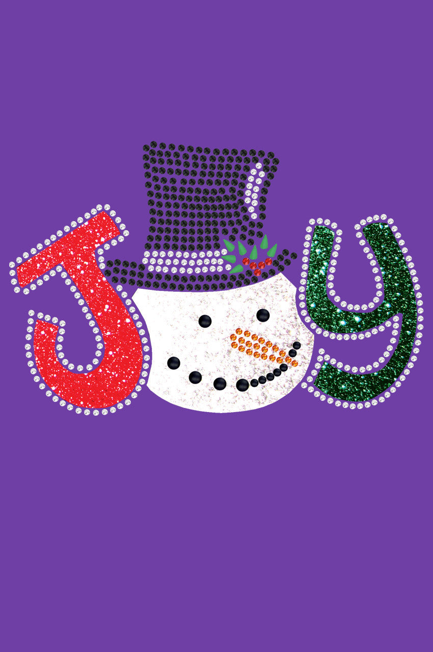 Joy Snowman - Bandana Purple