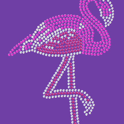 Pink Flamingo (Iridescent - AB) - Women's T-shirt