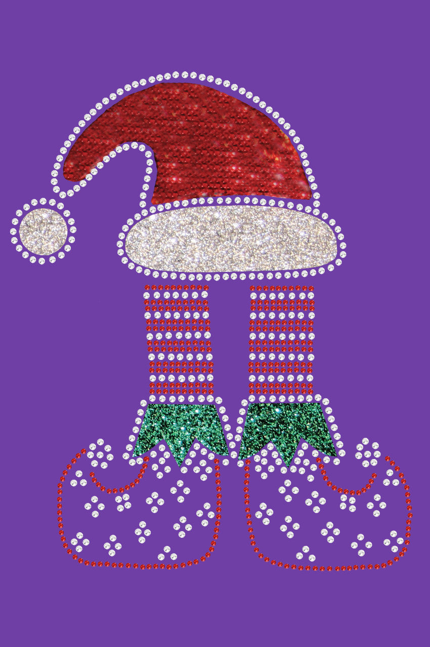 Christmas Elf - Bandana Purple