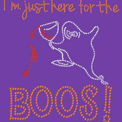 I'm Just Here for the Boos! - Women's T-shirt