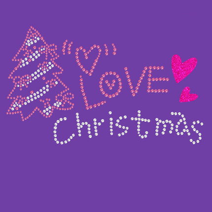 Love Pink Christmas - Women's T-shirt