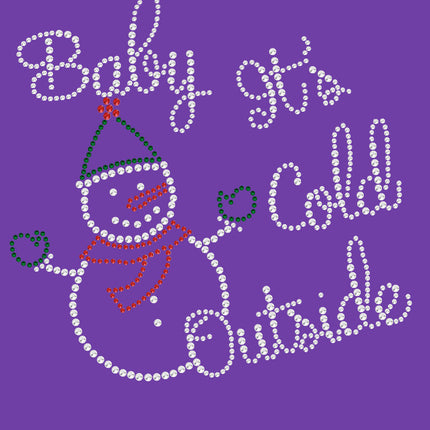 Baby It's Cold Outside Snowman - Bandana