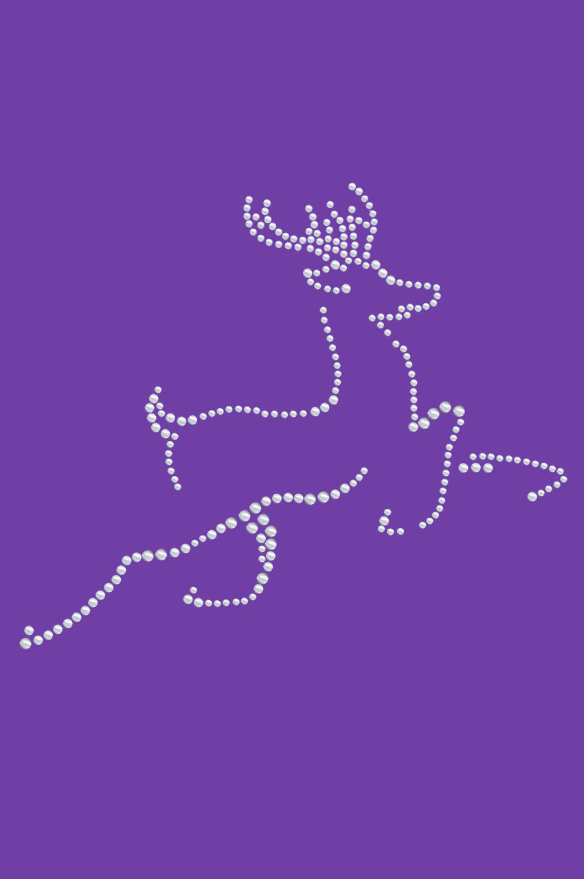 Nailhead Reindeer - Bandana Purple