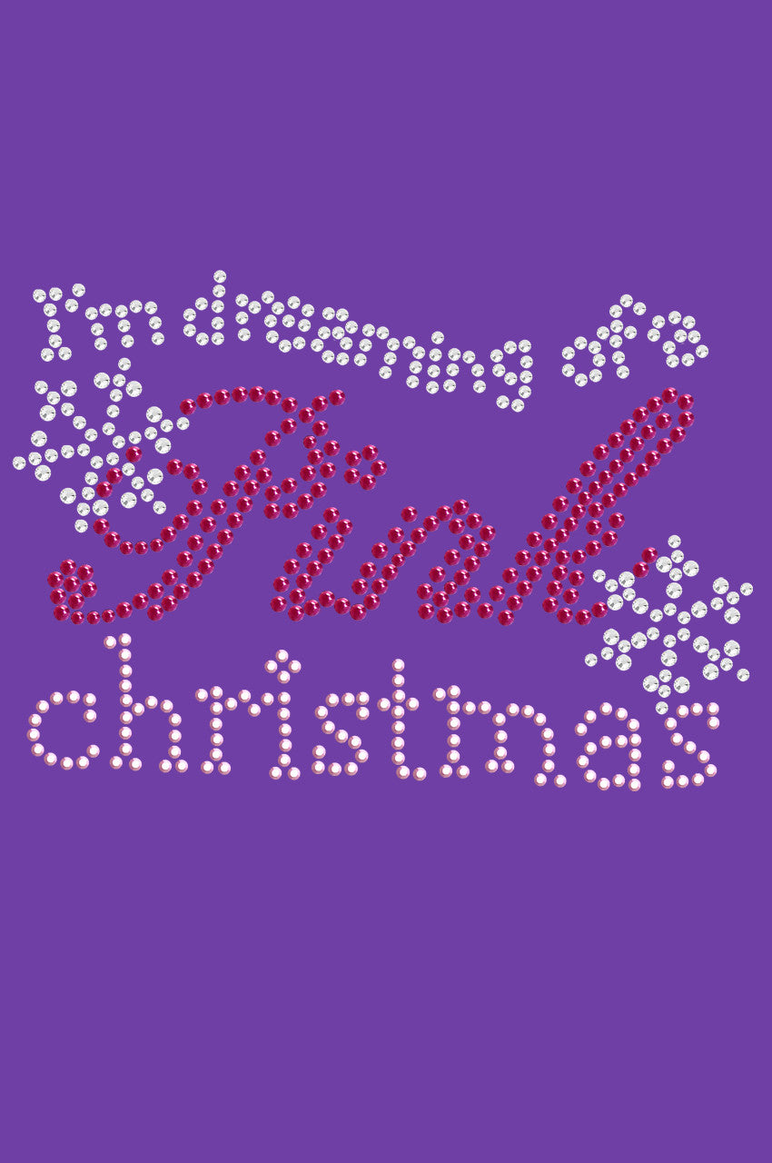 I'm Dreaming of a Pink Christmas - Bandana Purple