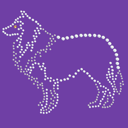 Collie Outline - bandana