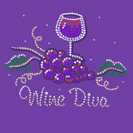 Wine Diva 2 - Women's T-shirt