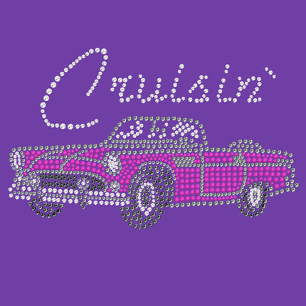 Cruisin Pink Convertible - Women's T-shirt