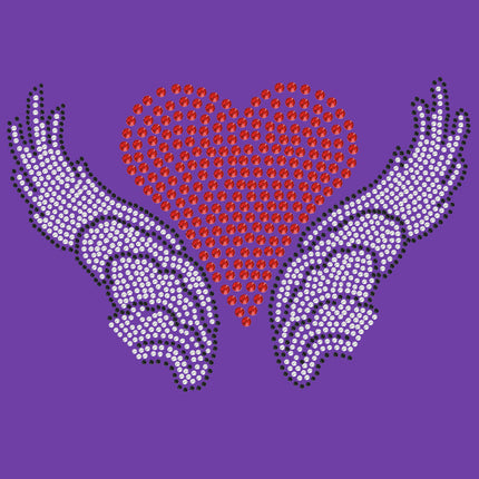 Heart with Wings 2 - Women's T-shirt