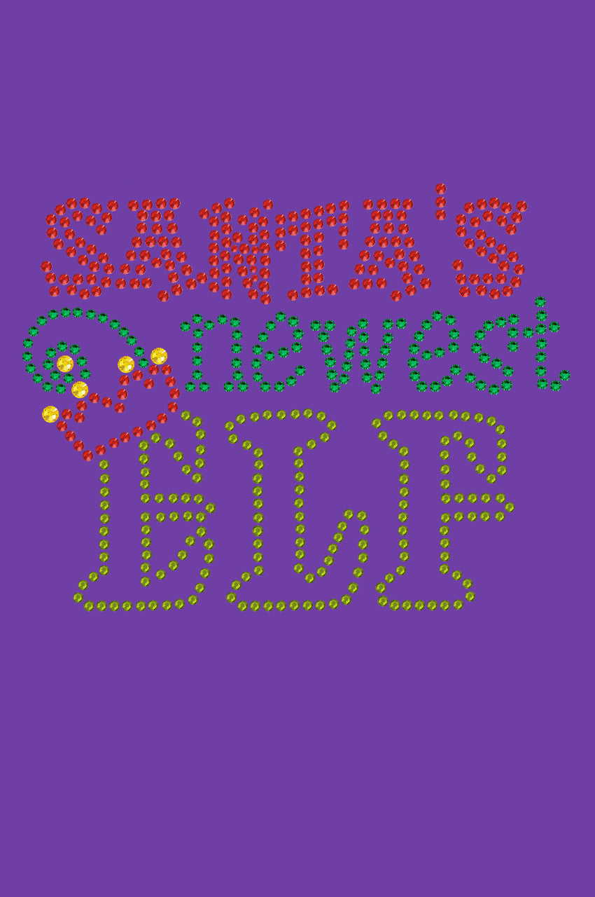 Santa's Newest Elf - Bandana Purple