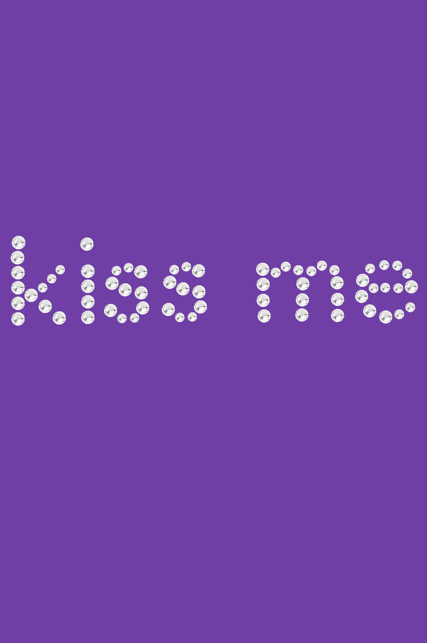 Kiss Me Bandanna Purple