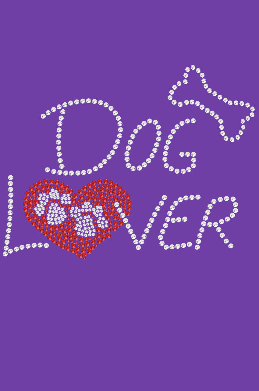 Dog Lover 2 - Women's T-shirt Purple