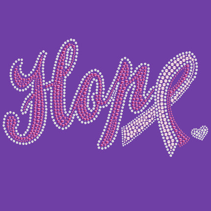 Hope with Cancer Ribbon - Women's T-shirt