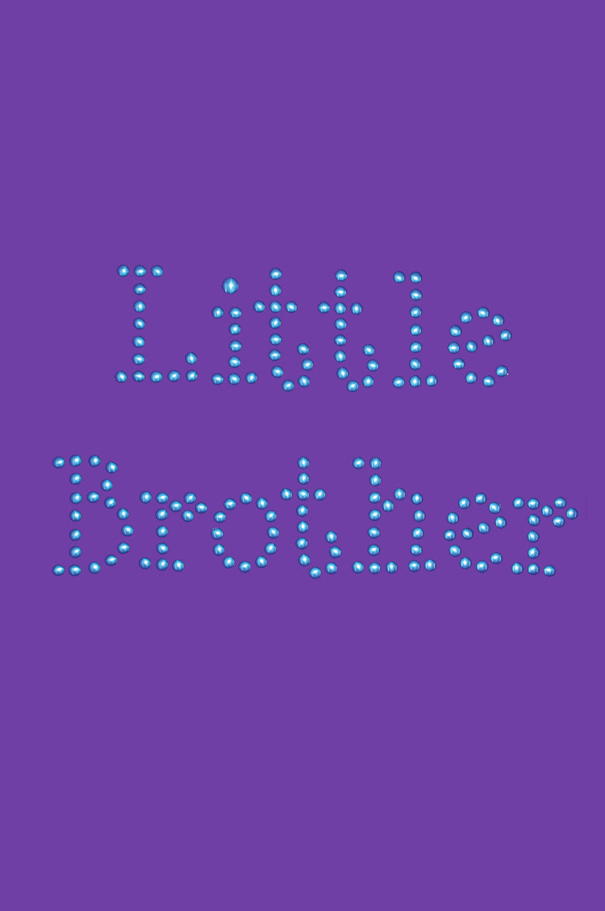 Little Brother - Blue - Bandanna Purple