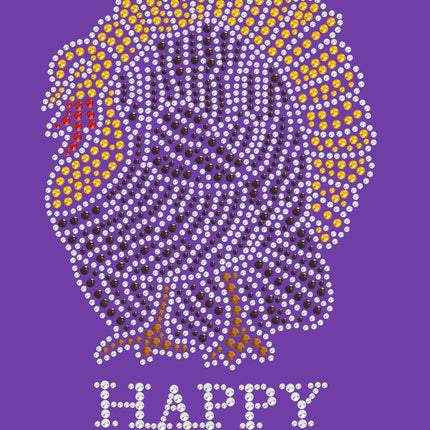 Happy Thanksgiving Turkey 1- Women's T-shirt