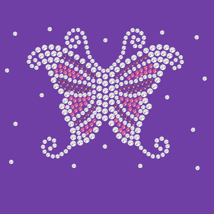 Pink & Purple Butterfly - Women's T-shirt