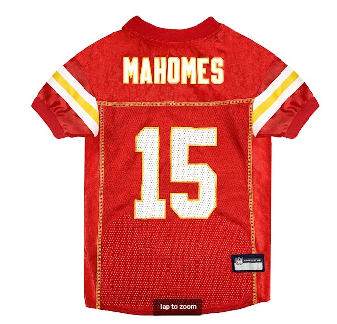 Patrick Mahomes Kansas City Chiefs Pet Jersey