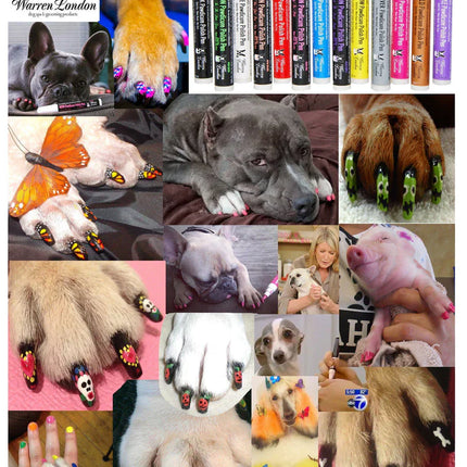 Pawdicure Polish Pen (Dog Nail Polish!) by Warren London