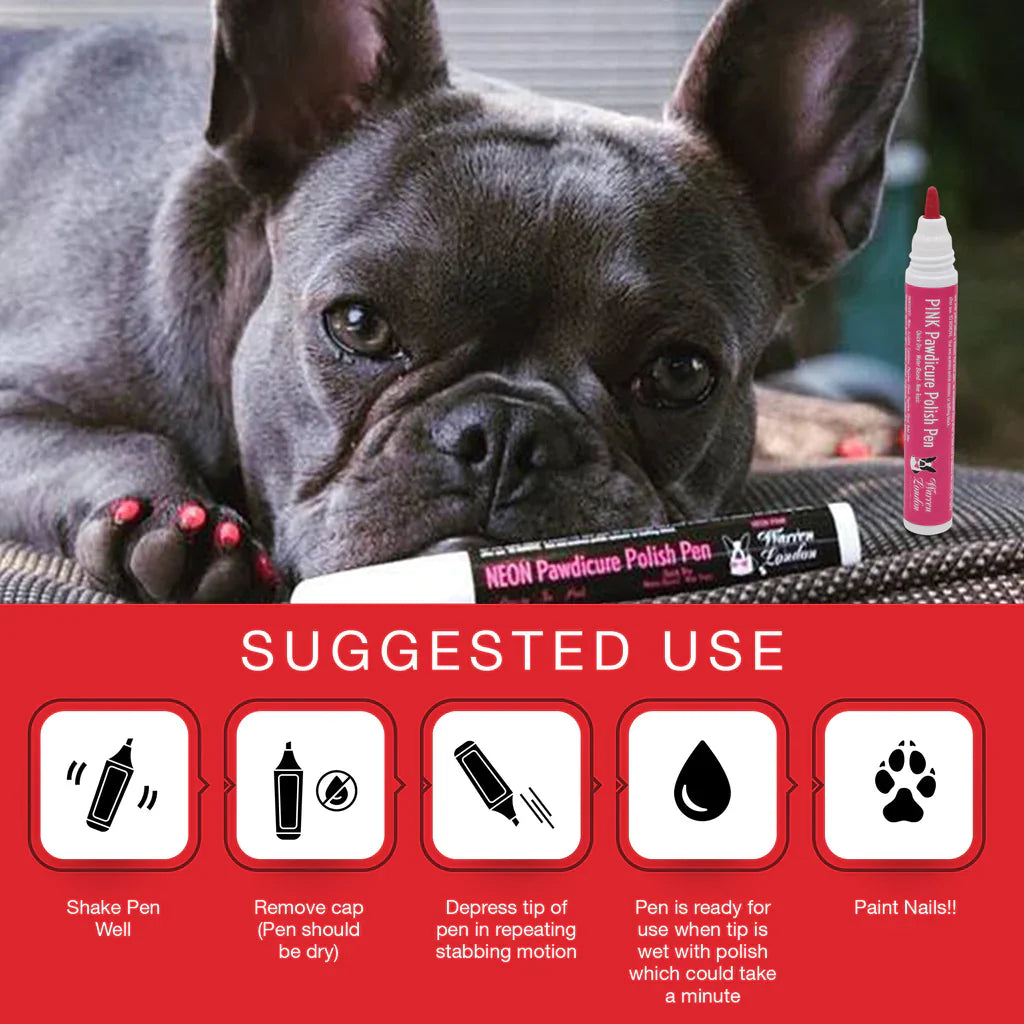 Pawdicure Polish Pen (Dog Nail Polish!) by Warren London