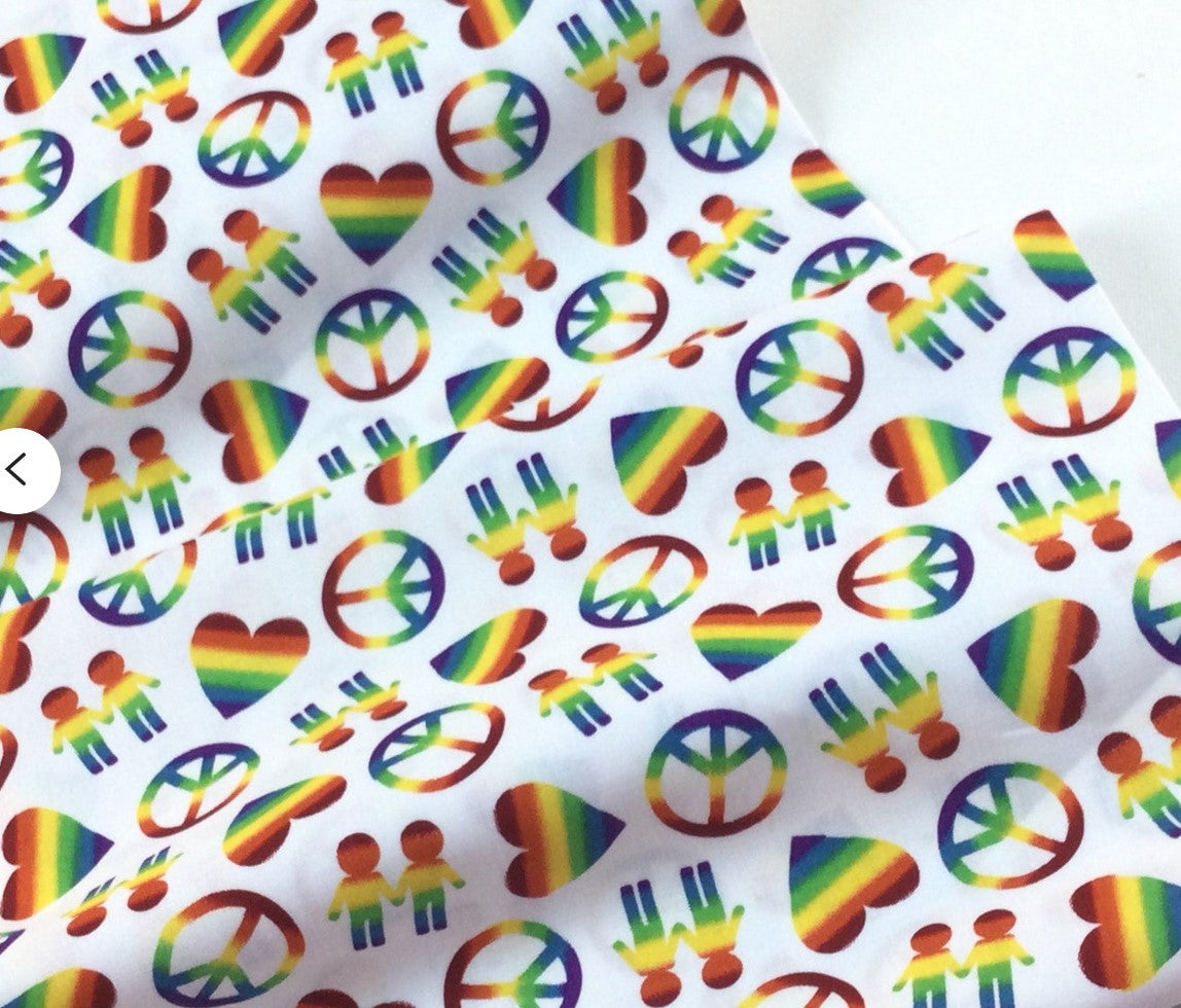 Peace Love Pride Bandana