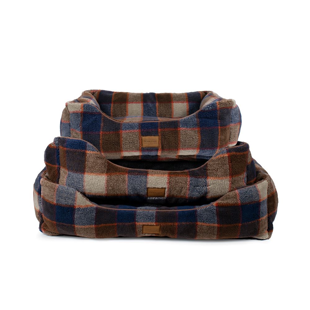 Pendleton Berber Kuddler Dog Bed - Mountain Plaid X-Large: 42