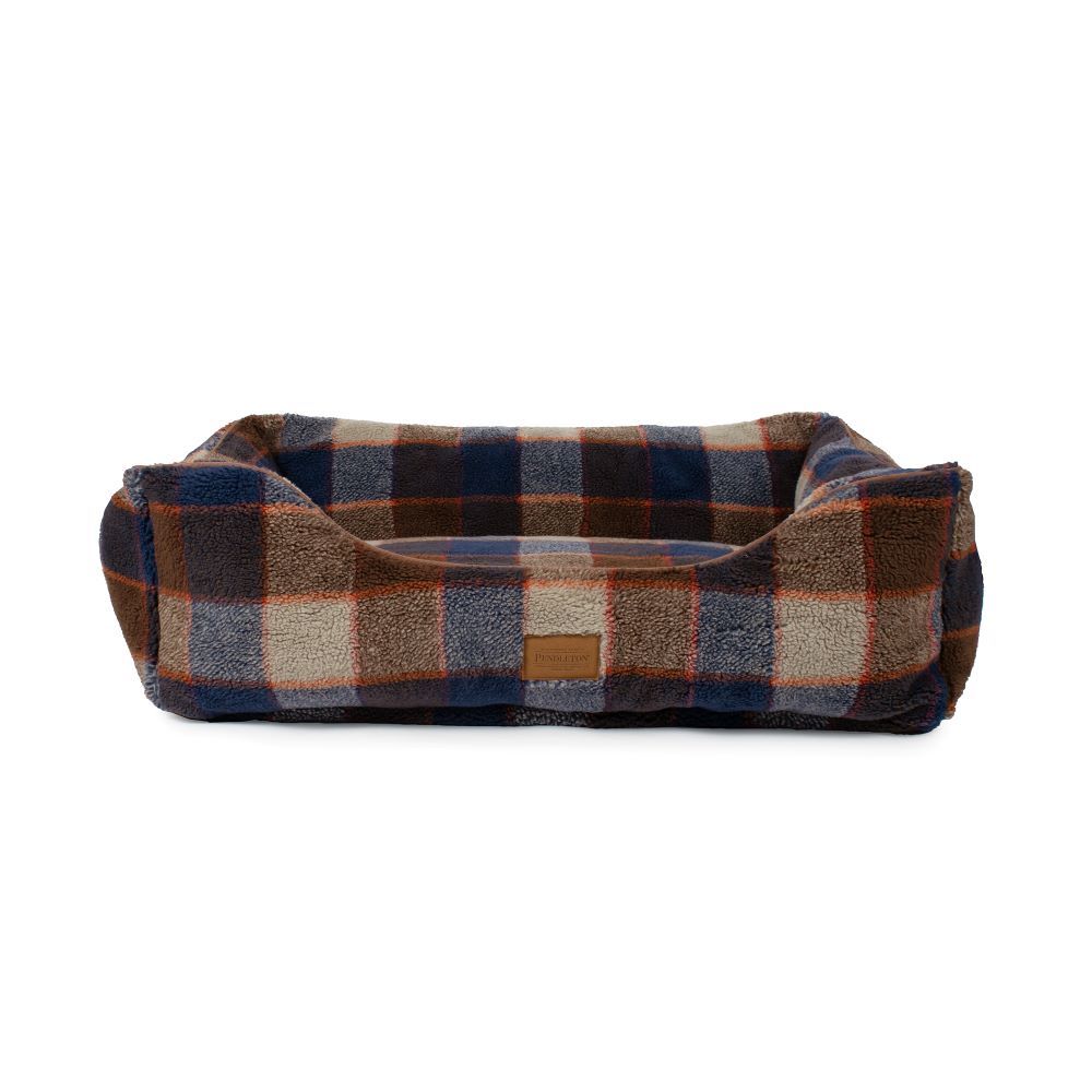 Pendleton Berber Kuddler Dog Bed - Mountain Plaid