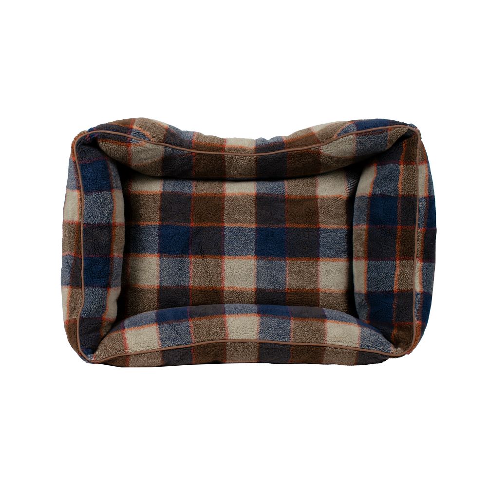 Pendleton Berber Kuddler Dog Bed - Mountain Plaid