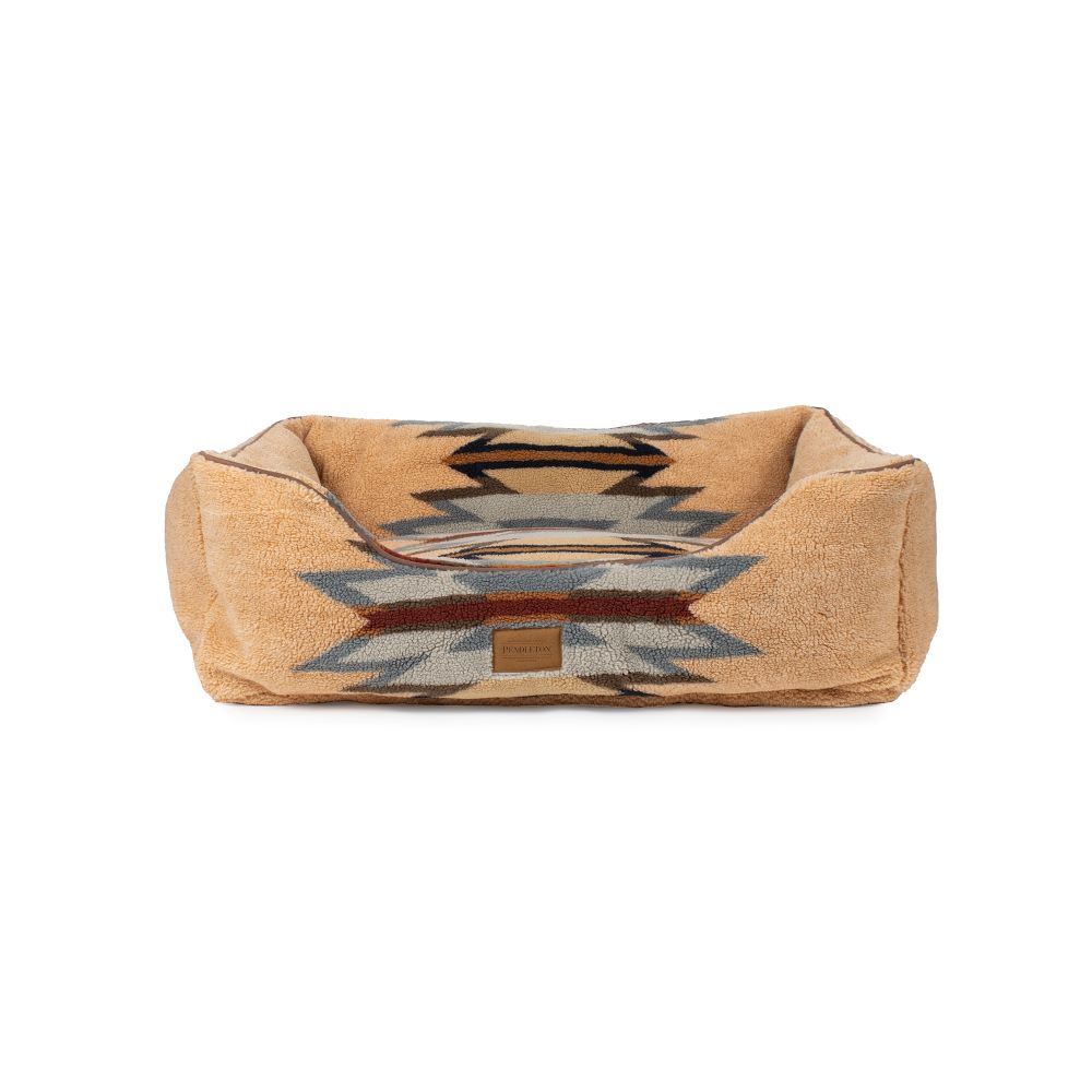 Pendleton Berber Kuddler Dog Bed - Wyeth Trail Wheat