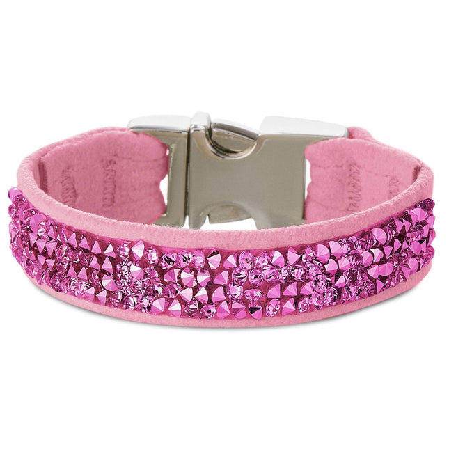 Pink Crystal Rocks Bracelet