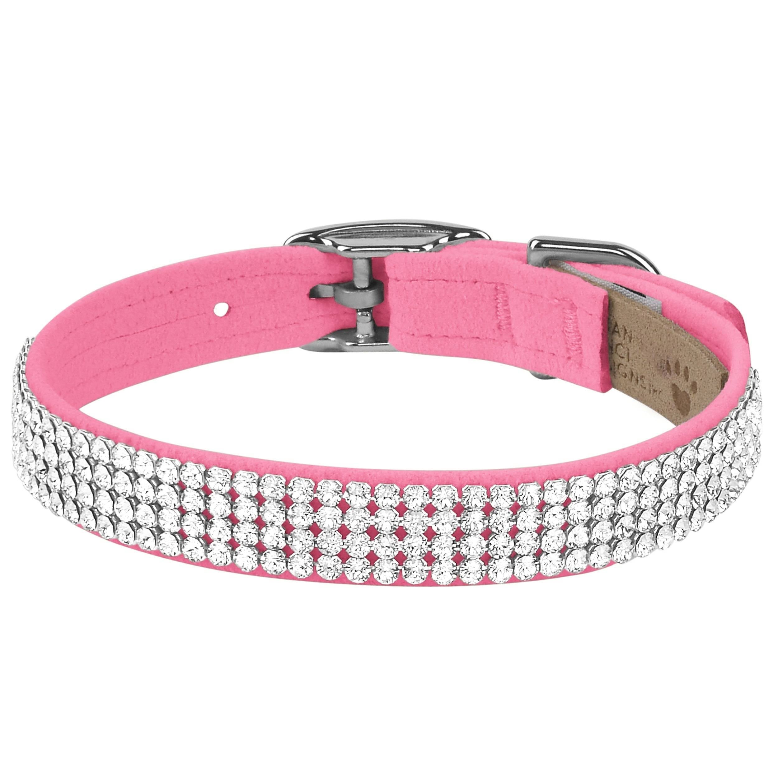 4 Row Giltmore Collar Perfect Pink