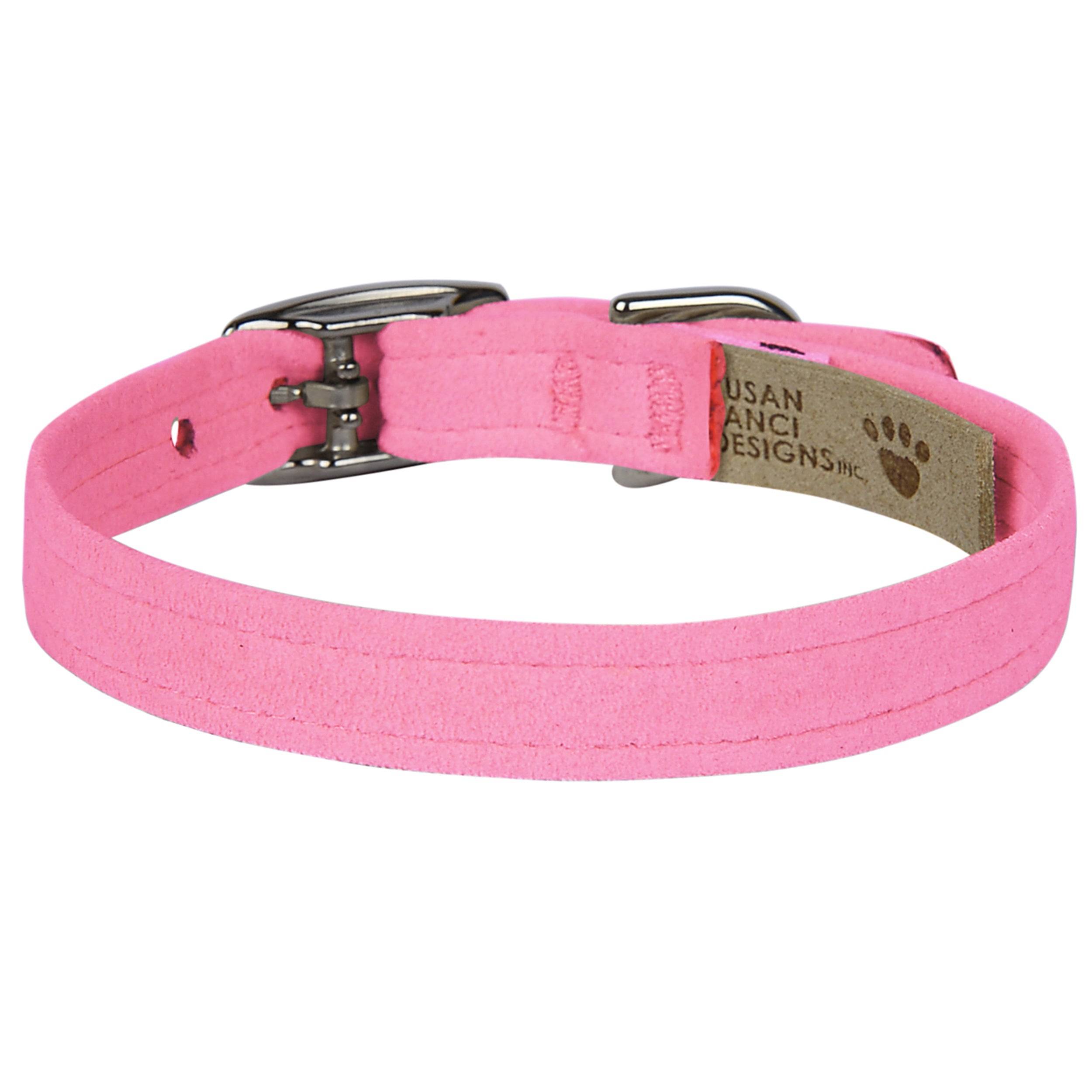 Complimentary Ultrasuede® Collar Perfect Pink