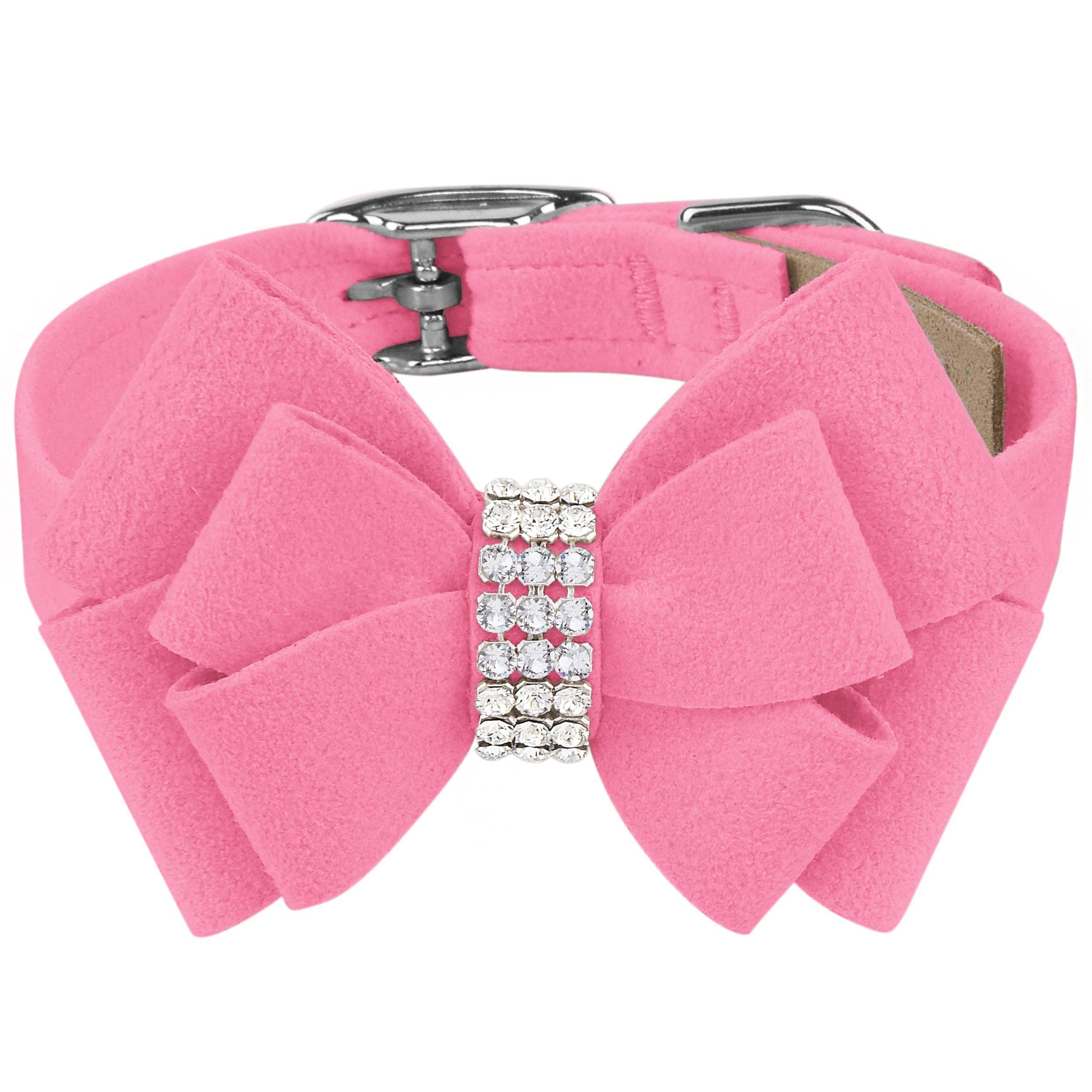 Double Nouveau Bow Collar Perfect Pink