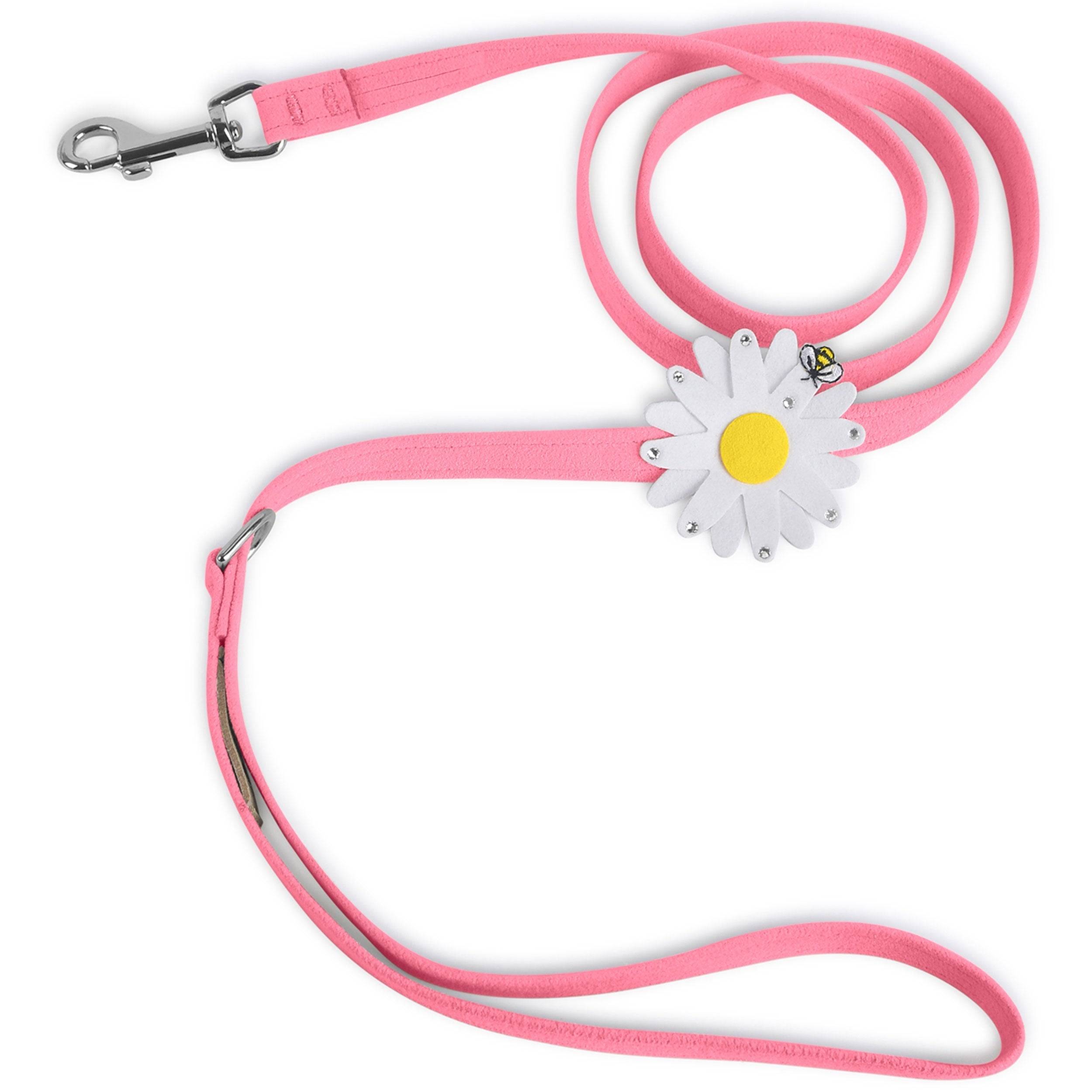 Large Daisy Leash Perfect Pink